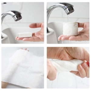 Disposable Towel Thicker Style Magic Compressed Towel Large Size Coin Tissue