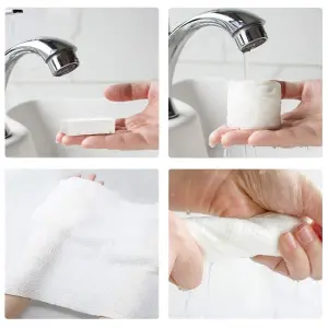 Disposable Towel Thicker Style Magic Compressed Towel Large Size Coin Tissue