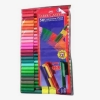 Faber Castell Connecting Together Sketch Pen Set of 50 Multicolour Sign Pens By Mitrata