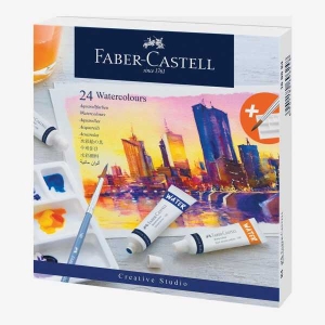 Faber-Castell Creative Studio Watercolours 9 Ml Set Of 24