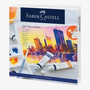 Faber-Castell Creative Studio Watercolours 9 Ml Set Of 24