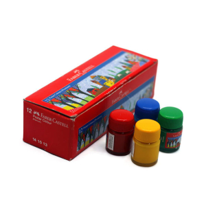 Faber-Castell - Premium Poster Colors Pack of 12 Box by Mitrata
