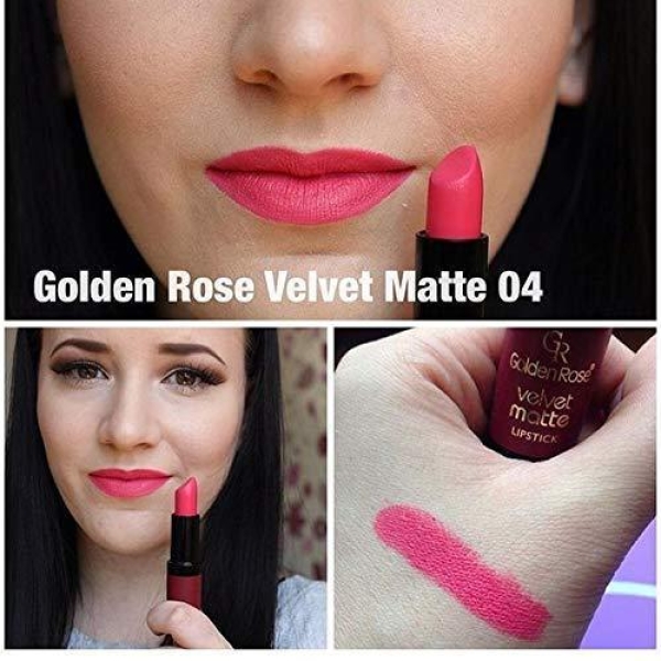 Golden Rose Velvet Matte Lipstick No. 04 - Image 2