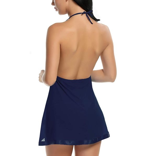 Fancyra Babydoll Lingerie Nightwear Nightdress Sleepwear With G String Panty Free Size - Image 4