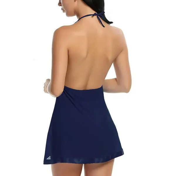 Fancyra Babydoll Lingerie Nightwear Nightdress Sleepwear With G String Panty Free Size - Image 4