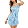 Fancyra Beautiful Floral Print Hot Sleepwear Sling Dress Babydoll Lingerie