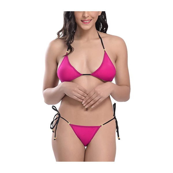 Fancyra Bikini Lingerie Swimsuit Bra Panty Combo Set Free Size - Image 2