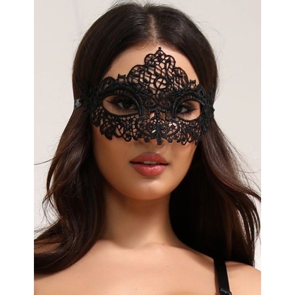 Fancyra Black Lace Elegant Enhancing Eye Mask - Image 2