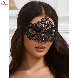 Fancyra Black Lace Elegant Enhancing Eye Mask