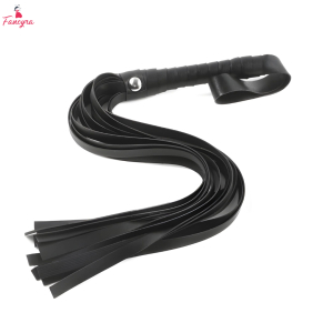 Fancyra Black Premium Light Weight Leather Flogger
