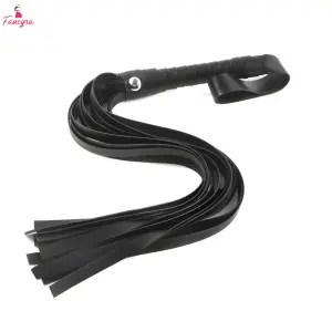 Fancyra Black Premium Light Weight Leather Flogger
