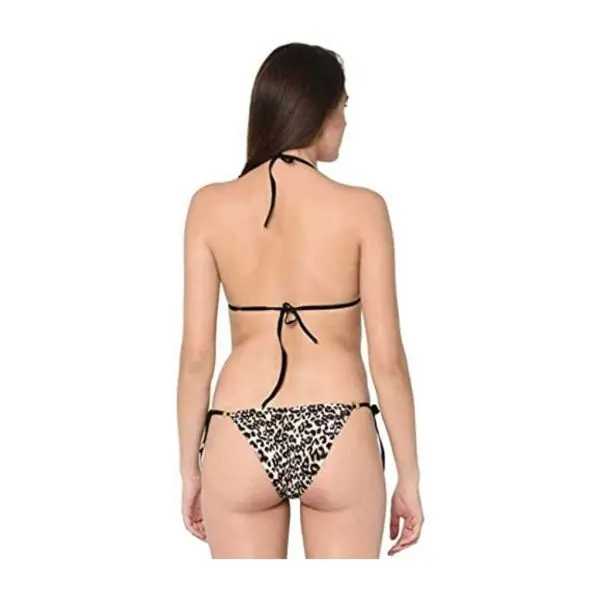 Fancyra Bra Panty Set Animal Print Black White Lingerie Set Free Size - Image 2