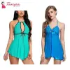 Fancyra Combo Set Of 2 Stylish Babydoll Green And Aqua Color