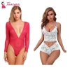 Fancyra Combo Set Of Stylish Babydoll Lingerie And Bra Panty Set Free Size Pink And White Color