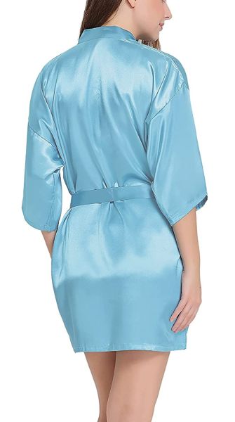 Fancyra Combo Set Of Stylish Babydoll Lingerie With G String Panty And Nightwear Free Size Black And Blue Color - Image 4