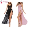 Fancyra Combo Set Of Stylish Nightwear Nightgowns Free Size Black And Pink Color