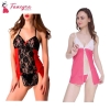 Fancyra Lingerie Nightwear Nightdress Sleepwear Babydoll With G String Panty Free Size
