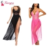 Fancyra Nightdress Lingerie Babydoll Long Night Gown Sleepwear Free Size