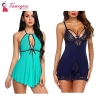 Fancyra Nightdress Lingerie Nightwear Babydoll With G String Panty Free Size