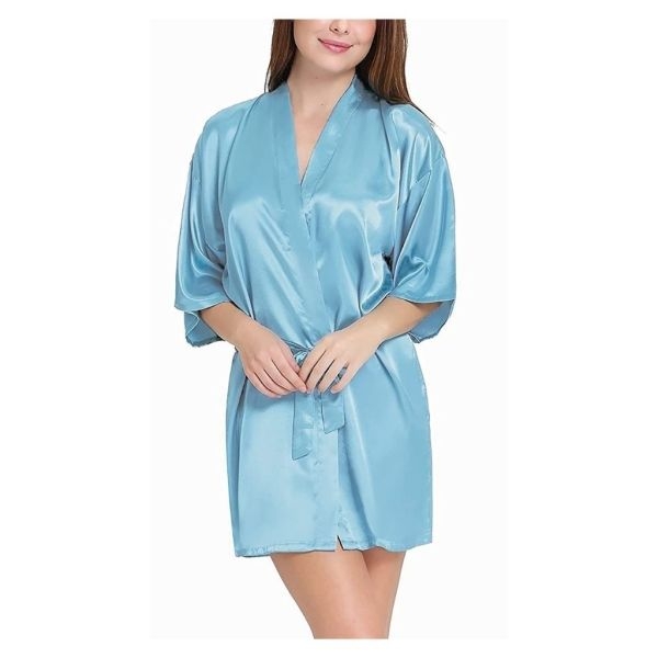 Fancyra Nightwear Nighty Sleepwear Nightdress Robe Free Size - Image 2