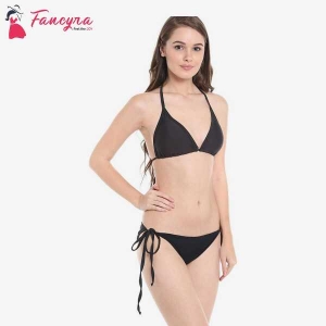 Fancyra Polycotton Bikini Lingerie Set For Women