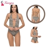 Fancyra Polyester Blend Solid Midi Babydoll For Women Tiger Print Design Free Size
