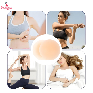 Fancyra Reusable Self-Adhesive Silicone Nipple Covers – Invisible