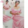 Fancyra Satin 2 Piece Nightwear Set for Women - Pretty Pink Sleepwear with Lace Details & Robe