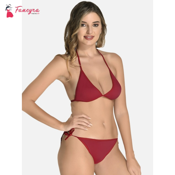 Fancyra Soft Non Padded Bra Panty Lingerie Bikini Set Free Size - Image 2