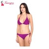 Fancyra Stylish Bikini Bra Panty Set Purple Color Free Size