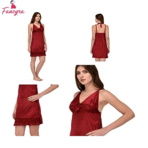 Fancyra Women Babydoll Nightwear Lingerie One Piece Dress For Women