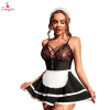 Fancyra Women Babydoll Sleepwear Lingerie Night Dress Maid Costume Free Size