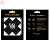 Fancyra Women Black X Shape Nipple cover for Women