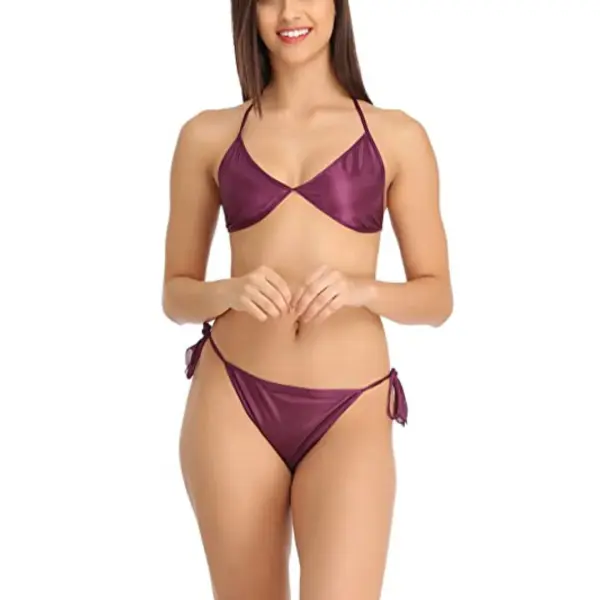 Fancyra Women Bra Panty Bikini Set Free Size - Image 5