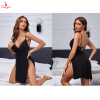Fancyra Women Chemise Lace Sleeveless Camisole Slip Dress Babydoll Lingerie