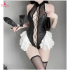 Fancyra Women Cosplay Mesmerizing Bunny Girl Costume Bodysuit Lingerie