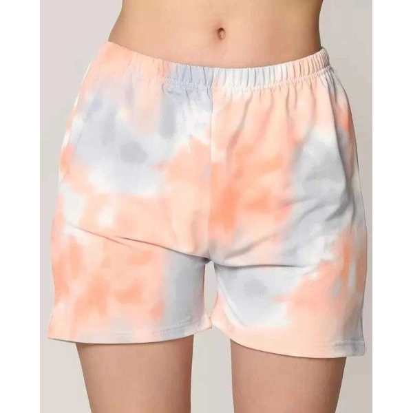 Fancyra Women Elegant Printed Top & Shorts Pajama Set - Image 4