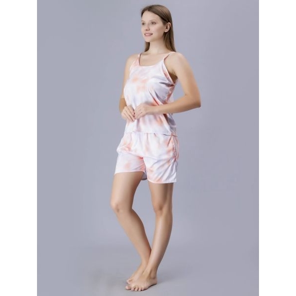 Fancyra Women Elegant Sleeveless Night Suit Pajama Set - Image 4