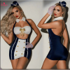 Fancyra Women Flight Attendant Costume Role Play Outfit Lingerie