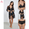 Fancyra Women Floral Elegant Pack of 3 - Lace Bralette