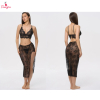 Fancyra Women Floral Lace Lingerie Bralette and Sheer Skirt Set