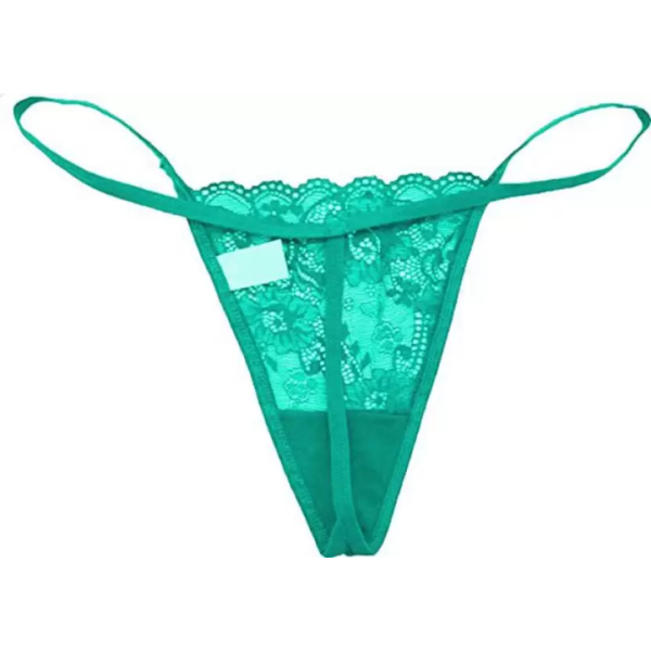Fancyra Women Green Soft Comfortable Adjustable G-String Panty Thong For Women - Image 3