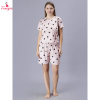 Fancyra Women Heart Printed Beautiful Tee and Shorts Pajama Set
