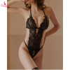Fancyra Women Hot Lace Floral Crotchless Bodysuit Lingerie