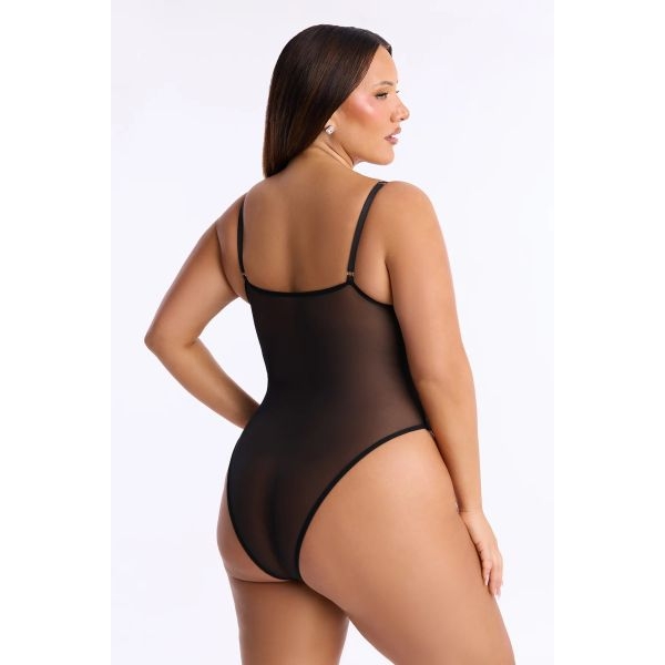 Fancyra Women Hot Lace Teddy Corset Bodysuit Lingerie - Image 3