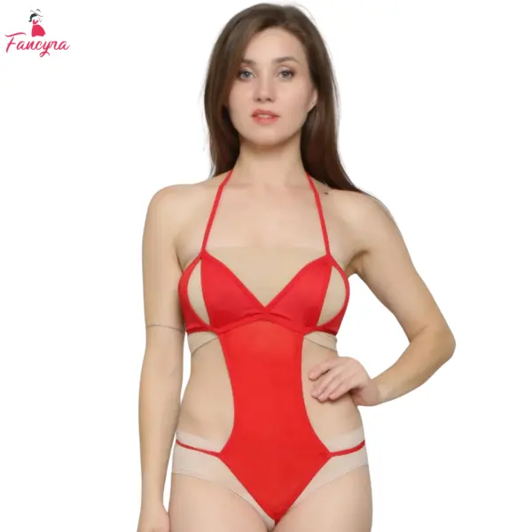 Fancyra Women Hot One Piece Bodysuit Nighty Lingerie - Image 2