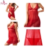 Fancyra Women Lace Floral Above Knee Babydoll Lingerie NIghtwear