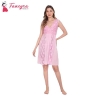 Fancyra Women Lace Floral Nightwear Knee Length Babydoll Lingerie Free Size