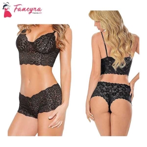 Fancyra Women Lace Lingerie Set