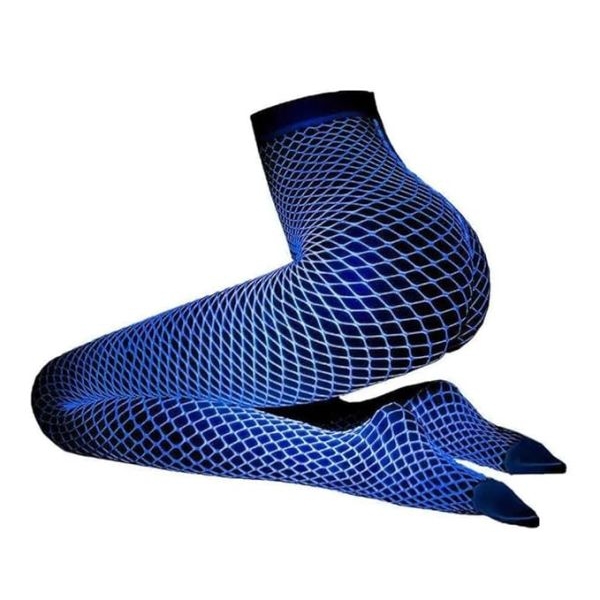 Fancyra Women Luminous Glowing Stockings Pantyhose Socks White Fishnet Tights - Image 3